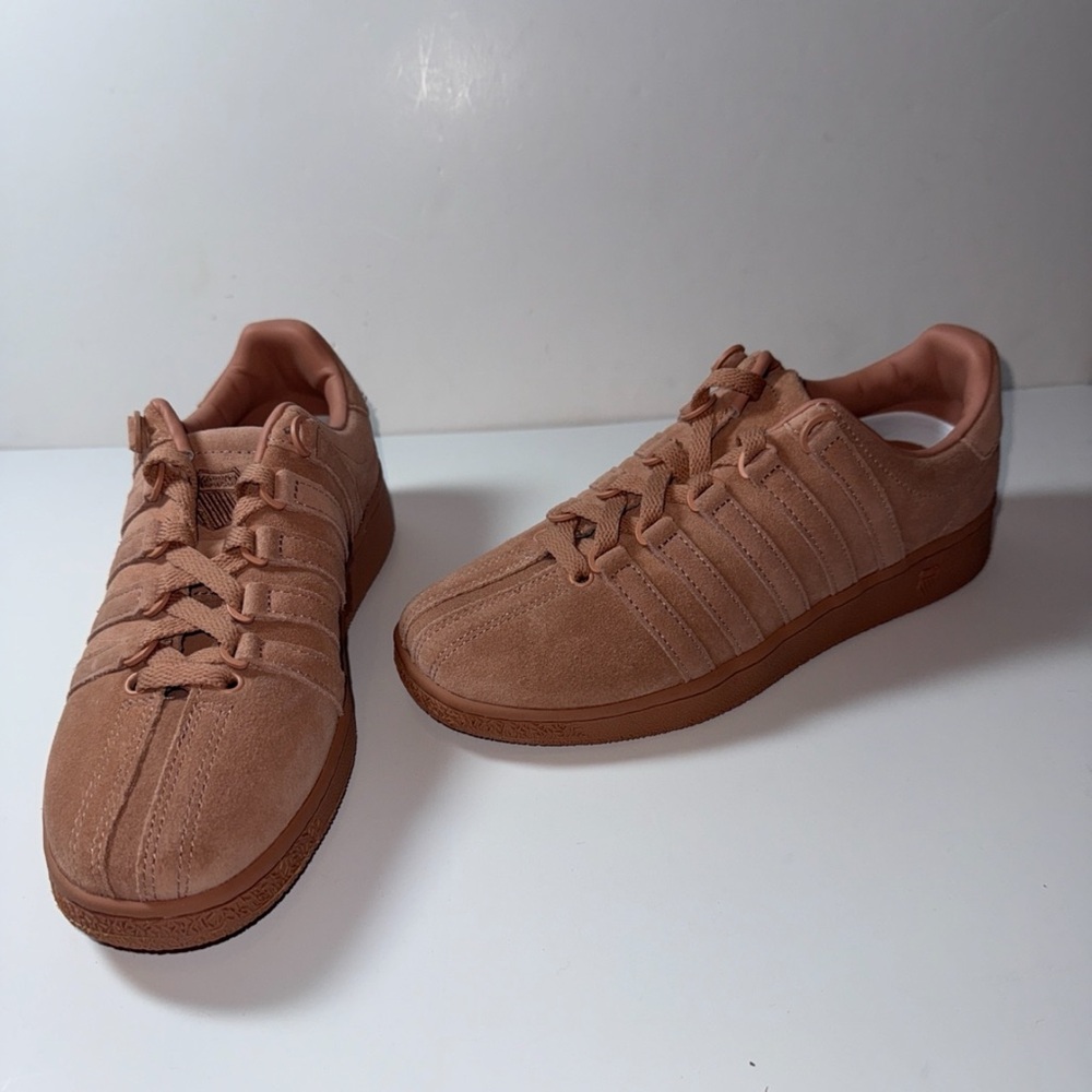 Adidas Women's Peach Suede Athletic Shoes